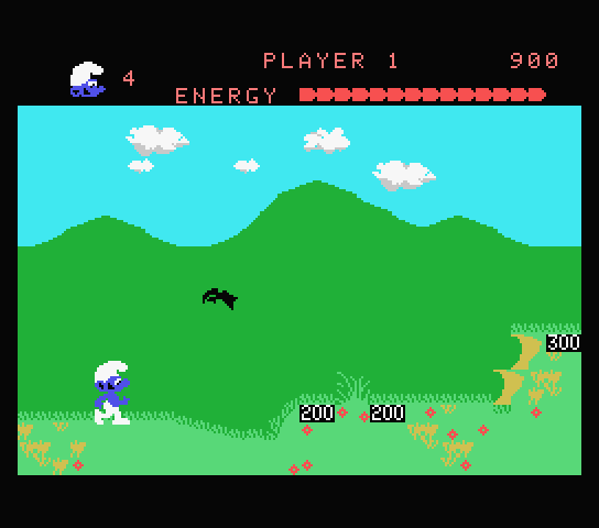 smurfs video game coleco